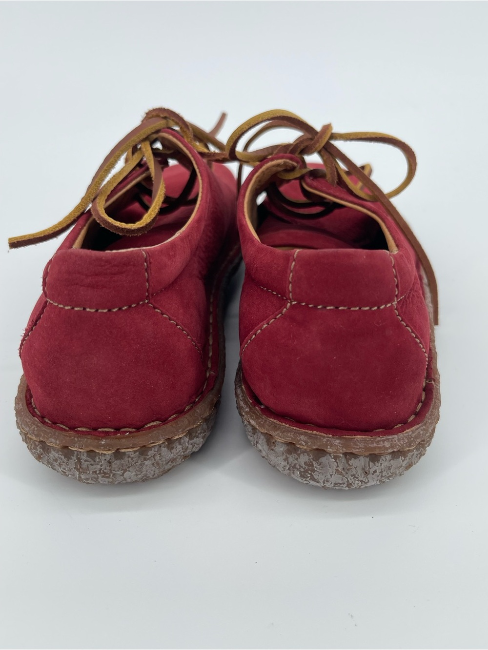 Born Red Leather Lace Up Nuala Oxford - Picture 4 of 11